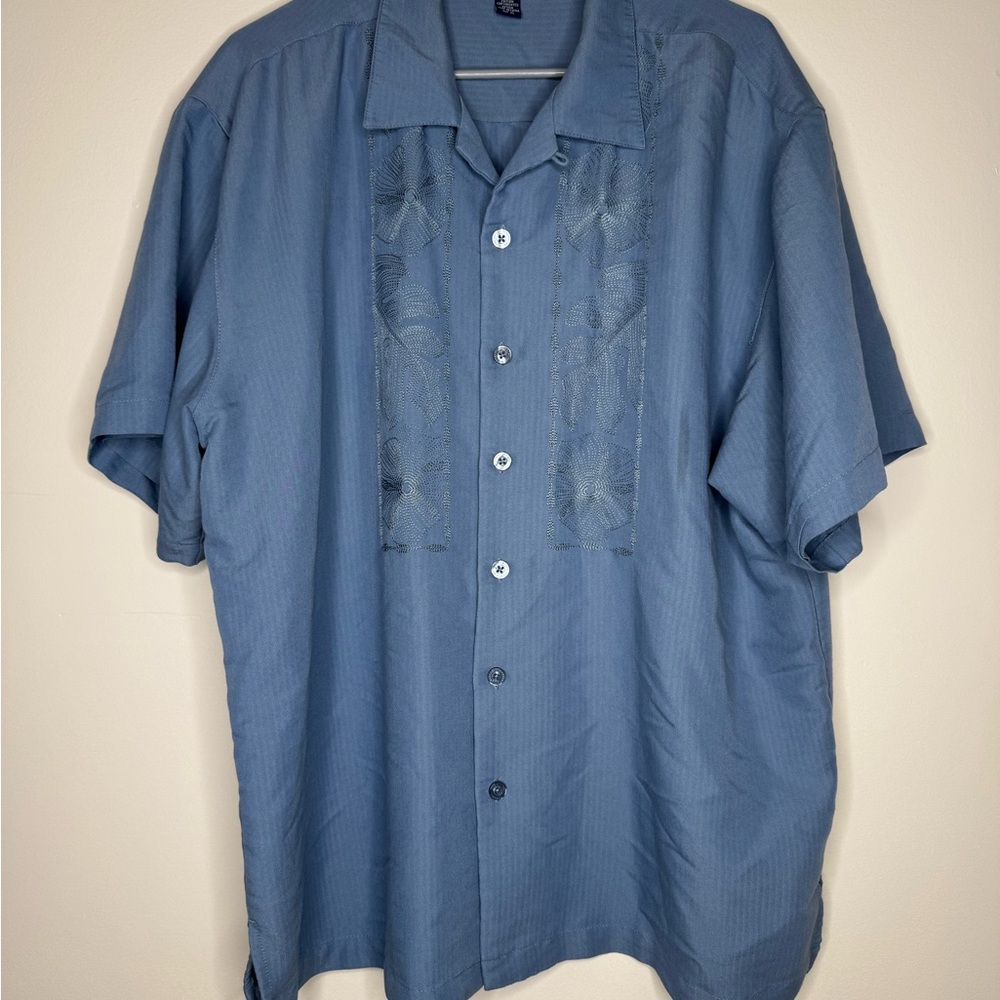 Weekenders Light Blue Embroidered Shirt